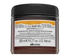 Davines NATURALTECH maitininantis Vegetarian Miracle Mask maitinanti kaukė su keratinu, 250 ml