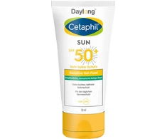 Daylong Apsaugos nuo saulės gelio skystis jautriai ir riebiai odai SPF 50+ Cetaphil Sun (Sensitive Gel-Fluid) 50 ml