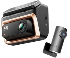 Vaizdo registratorius - DDPAI Z60 Pro 2026 4K su galine Full HD kamera, HDR, GNSS, Wi‑Fi, 512 GB