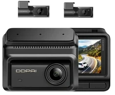 Vaizdo registratorius - DDPAI Z90T 3 kanalų 4K GPS trigubas HDR Wi‑Fi 6 3 colių 512 GB