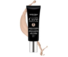 Deborah, 24 Ore Care Perfection ilgai išliekantis skystas makiažo pagrindas, 001, šviesi spalva, SPF 20, 30 ml *Mėginamoji pakuotė