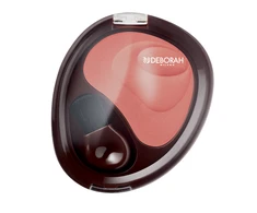 Deborah, Natural, Matte Finish, Blush Compact Powder, 6, Mahogany, 6 g *Tester