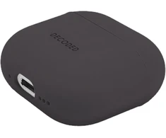 „Decoded Silicone Aircase“ – silikoninis apsauginis dėklas, skirtas 4-osios kartos „AirPods“ ausinėms, anglies spalvos.
