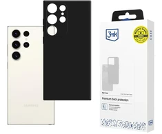 Dėklas 3MK Matt Case Sam S23 Ultra S918 juodas