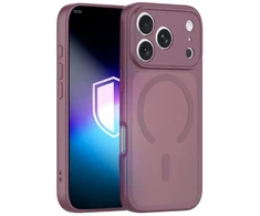 Dėklas 3mk Misty MagCase Deep Cherry na iPhone 17 Pro Max / 18 Pro Max - bordo spalvos