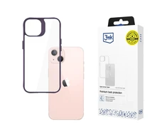 Dėklas 3MK Satin Armor Case+ iPhone 14fioletowy/violetinė