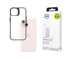 3mk Satin Armor Case+ Žalias Apple iPhone 15 - dėklas telefonui skaidrus