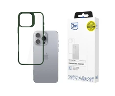 3MK SatinArmor+ Apple iPhone 16 Pro Max 6.9" dėklas telefonui žalios spalvos Military Grade
