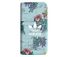 Apple iPhone X / XS Adidas OR Booklet dėklas Floral (30927) pilkos spalvos