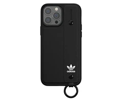 Apple iPhone 13 Pro Max Adidas OR Hand Strap dėklas juodos spalvos