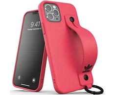Apple iPhone 12 / 12 Pro Adidas OR Hand Strap dėklas (42397) rožinės spalvos