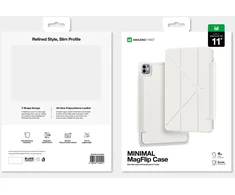 AmazingThing Minimal Mag Case, skirtas iPad Pro M5 11" – Baltas