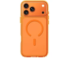 Objektyvas „AmazingThing“ minimalaus dydžio dėklas su magnetiniu objektyvu, skirtas „iPhone 17 Pro“ – oranžinis