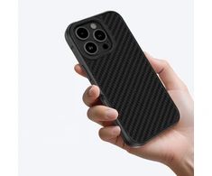 „AmazingThing Titan Max“ dėklas su 1500D aramidiniu pluoštu, skirtas „iPhone 16 Pro“ - Juodas