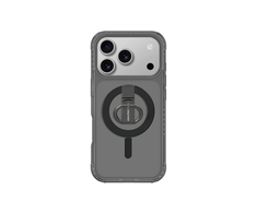 AmazingThing Titan Pro Grip Ring Set dėklas skirtas Apple iPhone 17 Pro suderinamas su MagSafe – juodos spalvos