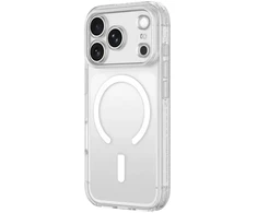 Dėklas AmazingThing Titan Pro Lens Case for iPhone 18 Pro Max with Camera Cover and Lanyard Mount, MagSafe Compatible - Clear