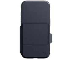 Dėklas AmazingThing Titan Pro Lens Flip Set Case for iPhone 18 Pro Max with Wallet, MagSafe Compatible - Navy Mėlyna
