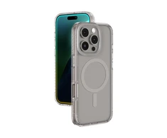 „AmazingThing Titan Pro Mag“ dėklas su magnetiniu žiedu, skirtas „iPhone 16 Pro“ – pilkas