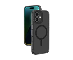 AmazingThing Titan Pro Mag dėklas su Magnetic Ring skirtas Apple iPhone 16 – juodos spalvos