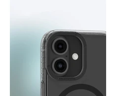 AmazingThing Titan Pro Mag dėklas su Magnetic Ring skirtas Apple iPhone 16 – juodos spalvos