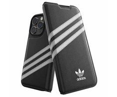 Apple iPhone 14 Pro Adidas OR Booklet dėklas PU (50196) juodos spalvos
