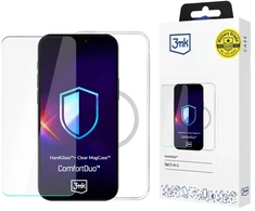 Dėklas 3mk kryt+tvrzené sklo ComfortDuo Clear Magcase pro Apple iPhone 12/12 Pro