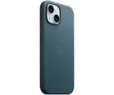 iPhone 15 Plus FineWoven dėklas su MagSafe - Ramiojo vandenyno mėlyna (Pacific Blue)