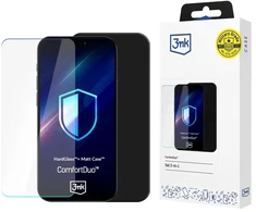 Dėklas Dėklo ir apsauginio stikliuko rinkinys 3mk ComfortDuo Matt Juodas Apple iPhone 16 Pro Max