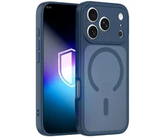 Dėklas 3MK Misty MagCase do iPhone 17 Pro / 18 Pro mėlyna