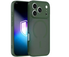 Dėklas Apple iPhone 17 Pro Max/ 18 Pro Max - 3mk Misty MagCase Žalias
