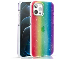 „Kingxbar Ombre“ dėklas, skirtas „Apple iPhone 12 Pro Max“ įvairiaspalvis