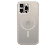 Spigen Ultra Hybrid (MagFit) dėklas skirtas Apple iPhone 15 Pro Max, spalva - Frost Natural Titanium