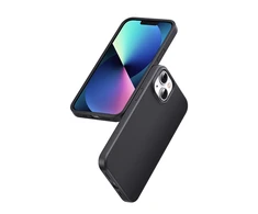 Ugreen Udėklas telefonui žalios spalvos LP626 Silky silikoninis Protective Rubber Flexible silikoninis Phone Apple iPhone 14 Plus dėklas telefonui juodos spalvos (90920)