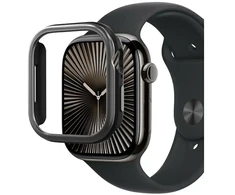 Dėklas Araree Amy do Apple Watch 10 46mm gun metal