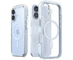 Dėklas Araree Duple M Air MagSafe do iPhone 17 mėlyna