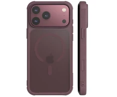 Dėklas Araree Duple M Armor MagSafe skirtas iPhone 18 Pro Max / 17 Pro Max bordo spalvos