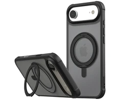 Dėklas Araree Duple M Stand MagSafe do iPhone Air juoda