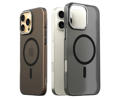 Dėklas Araree etui Aero Frame iPhone 16 Pro Max6.9" przeźroczysty-juoda/clear juodas AR20-02122A