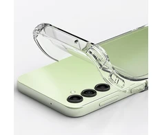 Dėklas Araree etui Flexield Sam A15 A155 / A155G A156 dymny/clear juodas AR20-01901B