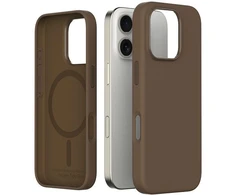 Dėklas Araree etui Typoskin M iPhone 16 Pro6.3" ruda/golden ruda AR20-02117C
