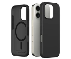 Dėklas Araree etui Typoskin M iPhone 16 Pro6.3" juoda/juodas AR20-02117A
