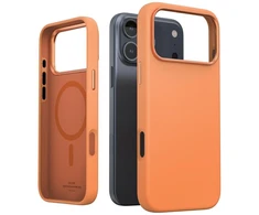 Dėklas Araree Typo Skin M MagSafe do iPhone 17 Pro Max oranžinė