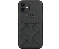 Apple iPhone 12 / 12 Pro Audi Genuine odinis dėklas (AU-TPUPCIP12P-Q8/D1-BK) juodos spalvos