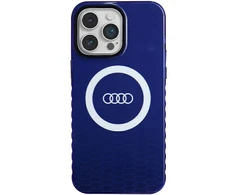 Dėklas Apple iPhone 14 Pro Max Audi IML Big Logo MagSafe (AU-IMLMIP14PM-Q5/D2-BE) mėlynos spalvos