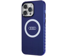 Dėklas Apple iPhone 14 Pro Max Audi IML Big Logo MagSafe (AU-IMLMIP14PM-Q5/D2-BE) mėlynos spalvos