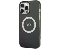 Dėklas Apple iPhone 13 Pro Audi IML Big Logo MagSafe (AU-IMLMIP13P-Q5/D2-BK) juodos spalvos