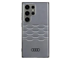 Audi IML Geometric Pattern S24 Ultra S928 dėklas telefonui juodos spalvos AU-IMLS24U-A6/D3-BK
