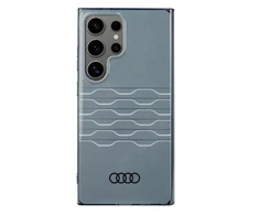 Audi IML Geometric Pattern S24 Ultra S928 dėklas telefonui pilkos spalvos AU-IMLS24U-A6/D3-GY