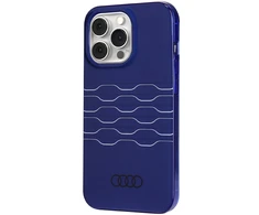 Dėklas Apple iPhone 13 Pro Max Audi IML MagSafe (AU-IMLMIP13PM-A6/D3-BE) mėlynos spalvos