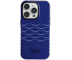 Dėklas Apple iPhone 14 Pro Audi IML MagSafe (AU-IMLMIP14P-A6/D3-BE) mėlynos spalvos